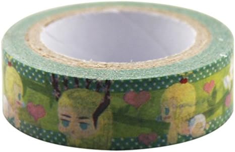 Lychee Craft Anime Cartoon G Paper Maksing Washi Tape Scrapbook Stickers