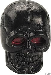 Dimension Black Skull Valve Caps