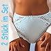 2 Stück BAUCH WEG Mieder-Slip Miederhose weiss Wäsche-Gr. 80 (40-42)