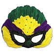 Mardi Gras Mask Face Mask Venetian Mask Masquerade Ball Feathers
