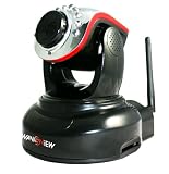 Wansview NCH-536MW Wireless/Wired Pan & Tilt H.264 Megapixel IP/Network Camera with Night Vision, IR Cut and 4mm Lens