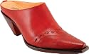 LUCCHESE Charlie 1 Horse I6044 Womens Cowboy Cowgirl Western Boots Shoes Mules Red