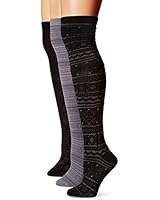Muk Luks Women's Microfiber Over-The-Knee Socks (3-Pack)