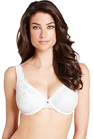 All-Over Lace Underwired Minimiser D-G Bra