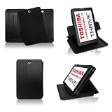 Toshiba Thrive 10.1 360° Rotating Case & Cover w/ Built-in Multi-Angle Stand || ONYX || + BONUS Stylus by SecondShells ® 10.1 Android Tablet