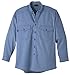 Workrite - 288UT70MB - Medium Blue Flame-Resistant Collared Shirt, Size: 2XL Long, Fits Chest Size: 55, 8.7 cal./cm2 ATPV