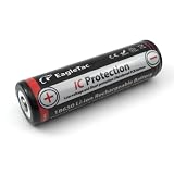 Produkt-Bild: 4er Pack EagleTac Li-Ion Akku 18650 mit 2400 mAh - Hochleistungs-Akku z.B. f&uuml;r diverse Taschenlampen