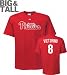 Shane Victorino Big & Tall Philadelphia Phillies #8 Name and Number T-Shirt - 3XL