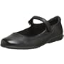 Walking Cradles Elite Women's Jane Mary Jane Flat,Black Leather,8.5 W US