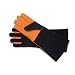 Steven Raichlen Best of Barbecue Extra Long Suede Gloves, Pair
