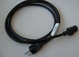 6 foot IBM ThinkPad 300 6952301 Computer or tv HIGH GRADE AC Power Cord - This powers items that take this style of cord. hubs switch switches pc power supply printer laser 3 Prong 6Ft Ac Power Cord Cable Plug for Samsung Toshiba LG Sharp Sony Sceptre RCA Panasonic Philips Mitsubishi Magnavox TV LCD Plasma DLP - Acer Asus HP Samsung ViewSonic Dell Compaq Hanns-G LG Planar Monitor - Screen black color