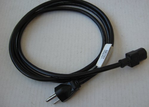 6 foot IBM ThinkPad 300 6952301 Computer or tv HIGH GRADE AC Power Cord - This powers items that take this style of cord. hubs switch switches pc power supply printer laser 3 Prong 6Ft Ac Power Cord Cable Plug for Samsung Toshiba LG Sharp Sony Sceptre RCA Panasonic Philips Mitsubishi Magnavox TV LCD Plasma DLP - Acer Asus HP Samsung ViewSonic Dell Compaq Hanns-G LG Planar Monitor - Screen black color