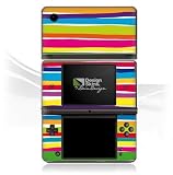 Design Skins for Nintendo DSi XL - Watercolour Stripes Design Folie