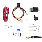 Mishimoto MMFAN-CNTL-U18NPT Black Adjustable Fan Controller Kit