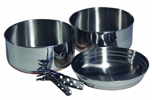 Chinook Plateau 3 Piece Stainless Steel Cookset product image