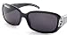 NEW FENDI FS350R FS-350-R 001 SWAROVSKI CRYSTALS SUNGLASSES Dark Gray Lens & Black Frame Size 58-16-130