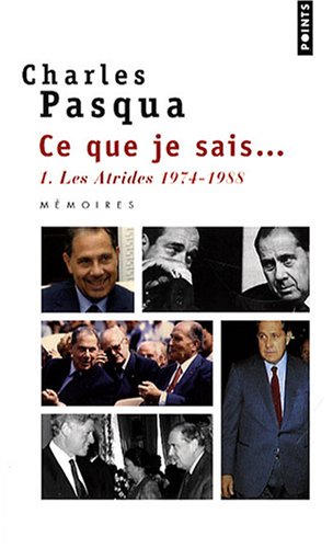 Ce que je sais..., Tome 1 : Les Atrides, 1974-1988
