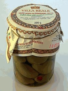 Sundried Tomato Stuffed Sicilian Olives Olive Ripiene con Pomodoro Secco by All Things Sicilian
