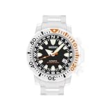 Seiko Wrist Watches-New Seiko Automatic Dive Men's Watch, Black Dial Stainless Steel Bracelet SNMO35