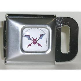 Pokemon Crobat Interchangeable Buckle For Seatbelt Belts!