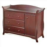 Stork Craft Aspen Combo Dresser Chest, Cherry