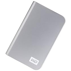 Western Digital My Passport Essential 320 GB USB 2.0 Portable External Hard Drive (Cool Silver)