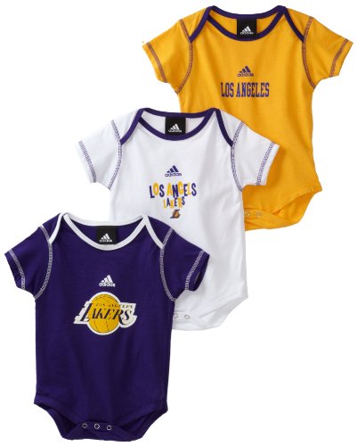 NBA Los Angeles Lakers 3 Piece Bodysuit Set - R228Sxla Infant