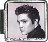 Elvis Serious Italian Charm Bracelet Jewelry Link A10322