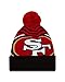 New Era NFL Logo Whiz Pom Beanie