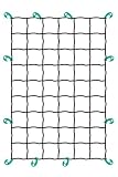 Wolfcraft 3296000 1 Gepaecknetz mit 12 Haken 90 x 150 cm