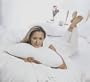 Crowne Plaza National Sleep Products Conformance Supreme King Size Pillow Set (2 King Pillows)