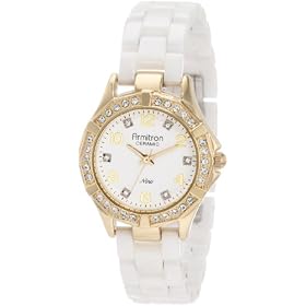 pre-owned chopard watches prices Armitron Womens 75/4032WTGP
