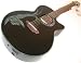 Luna Fauna Phoenix Acoustic Guitar, Black Luna Fauna Phoenix Acoustic Guitar, Black