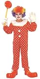 Clown Child Costume deluxe - Large (12-14)