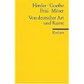 Von deutscher Art und Kunst