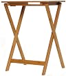 Bamboo TV Table 19"L x 14 1/2"W x 25 1/4"H