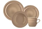 Emile Henry 4-Piece Urban Dinnerware Set, Sand