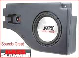 MTX Audio FEN10U Thunderform Black Unloaded Sub-Woofer Enclosure for Ford Expedition 97-02