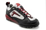 Tanel 360-degree RPM Lite. Low-Cut Turf Shoes. Men's Turf Cleats. Black/White/Red. RPMTurf_Low_BWR