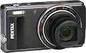 Pentax Optio VS20 16MP Digital Camera with 20X Optical Zoom and 3-Inch LCD Screen (Black)