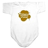Baby Bodysuit White  Philippine Container Of Poopi ! / Transfer  Philippines Country