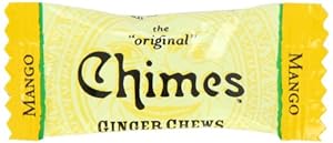 Chimes Mango Ginger Chews, 5-Pound Box