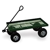 Sportsman Series 36-Inch x 18-Inch 600 lb. Load Capacity Steel Flatbed Garden Cart With... by Sportsman