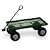 Sportsman Series 36-Inch x 18-Inch 600 lb. Load Capacity Steel Flatbed Garden Cart With Pneumatic Wheels #HDTFLATB