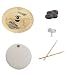 Sabian 19-Inch AAX X-Treme Chinese Pack with Snare Head, Drumsticks, Drum Key, and Cymbal Felts