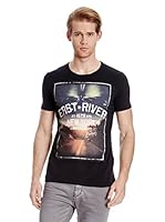 Broadway NYC Camiseta Dale (Negro)