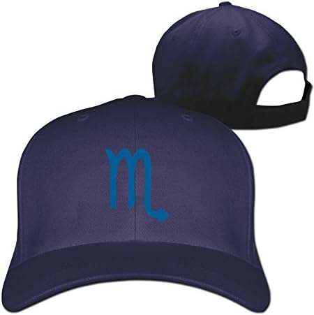 Scorpio Logo Zodiac Symbol Baseball Snapback Hat