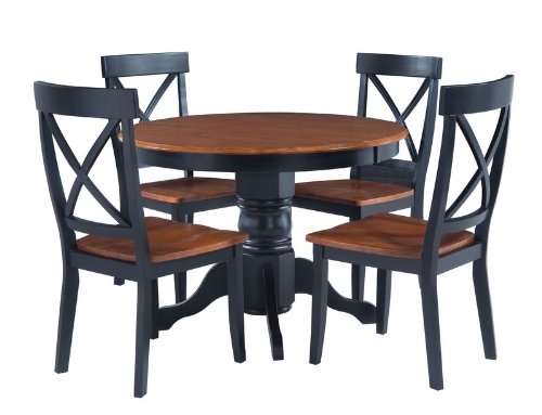 5pc Dining Table and Oak Finish