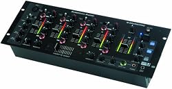 American Audio Qspand Pro 4 Ch Pro Dj Mixer With Srs And True Bass Built In