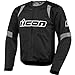 Icon Overlord Textile Men's Motorcycle Jacket - Black (Large - 2820-1940)